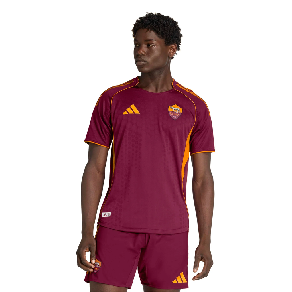 adidas Roma Authentic Stephan El Shaarawy Home Jersey w/ Serie A Patch 25/26 (Burgundy)