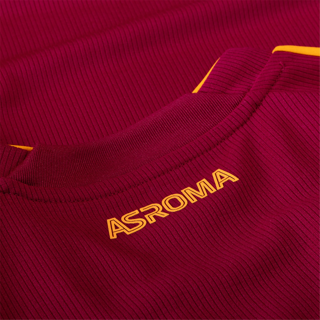 adidas Men's Roma Gianluca Mancini Home Jersey w/ Serie A Patch 25/26 (Burgundy)