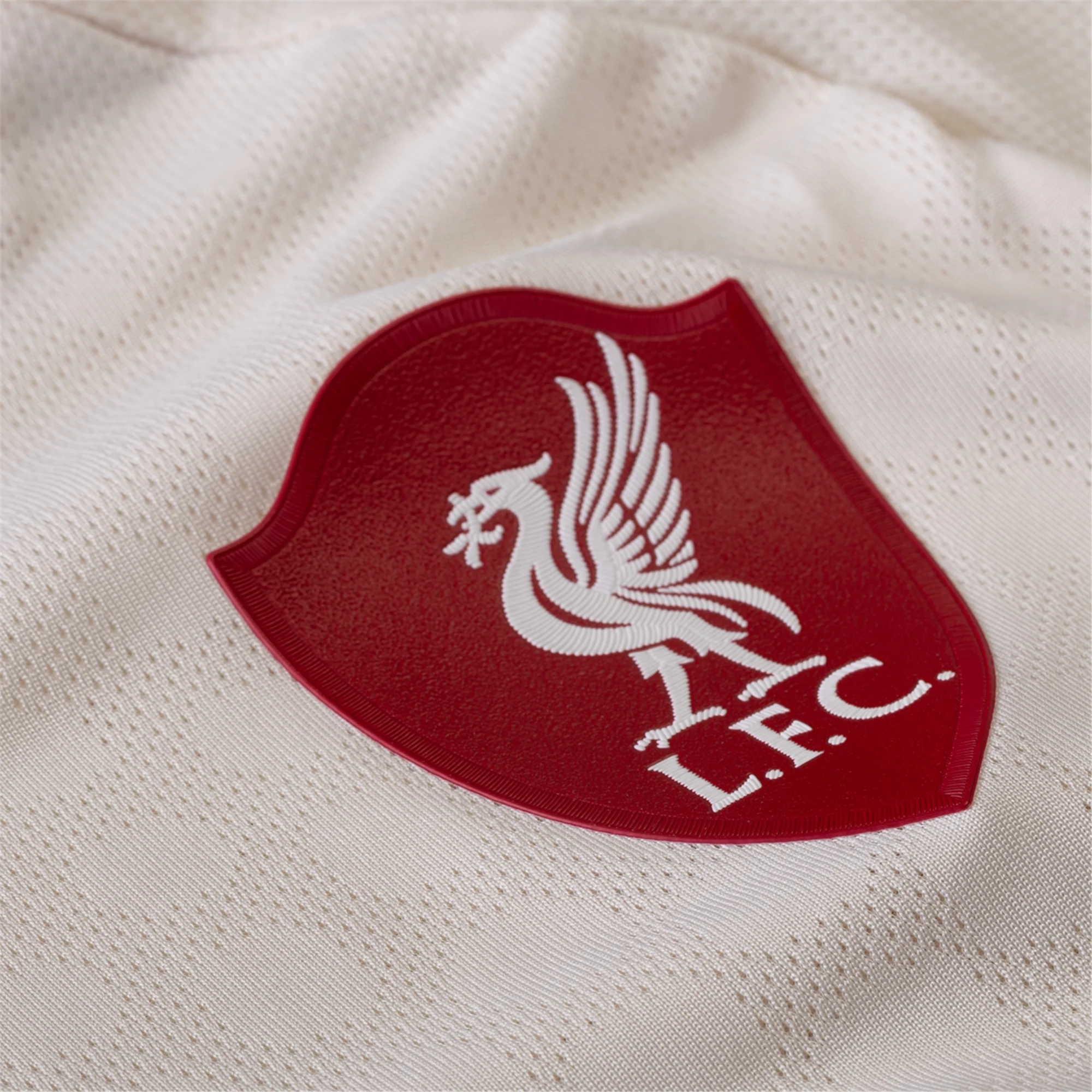 adidas Men's Liverpool Authentic Curtis Jones Away Jersey w/ Champions League Patches 25/26 (Wonder White)