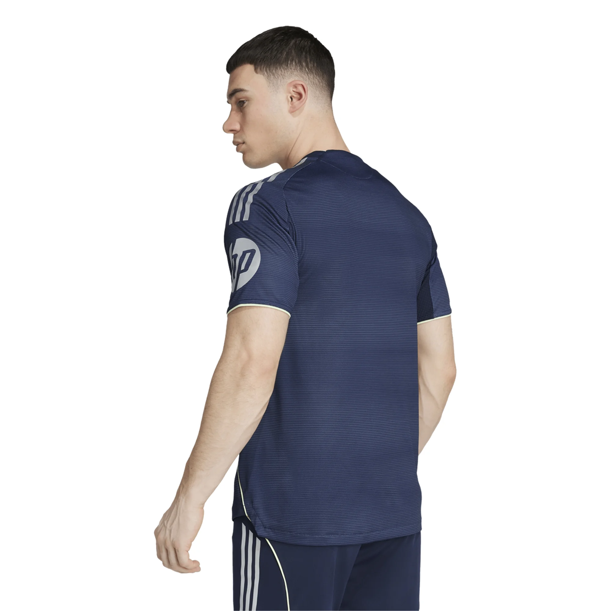 adidas Real Madrid Authentic Away Jersey 25/26 w/ Champions League Patches (Legend Ink)
