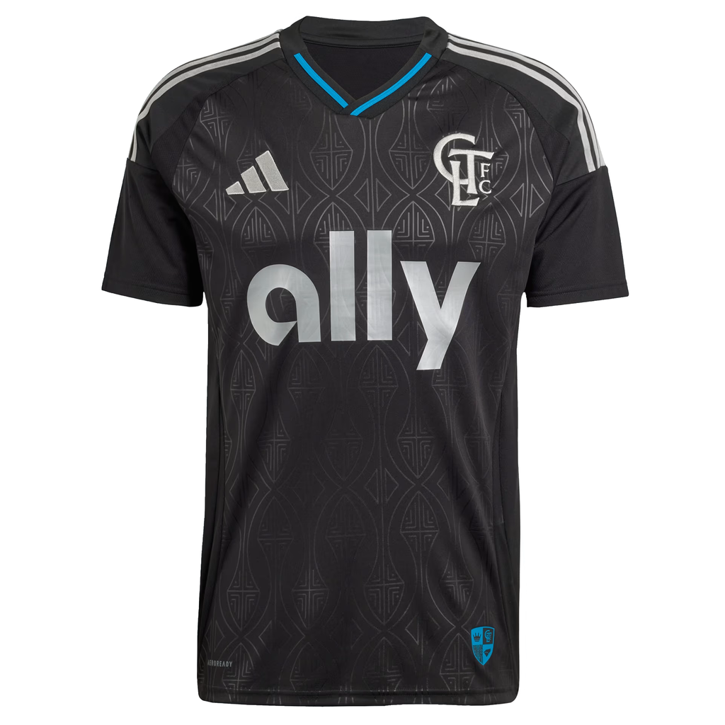 adidas Kerwin Vargas Charlotte FC Away Jersey 25/26 (Black)