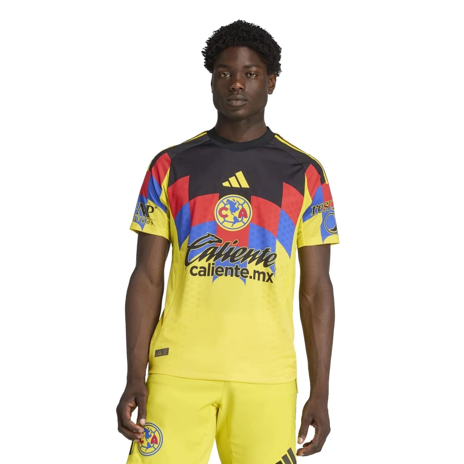 adidas R. Orquin Men's Club America 25/26 Authentic Home Jersey (Yellow)