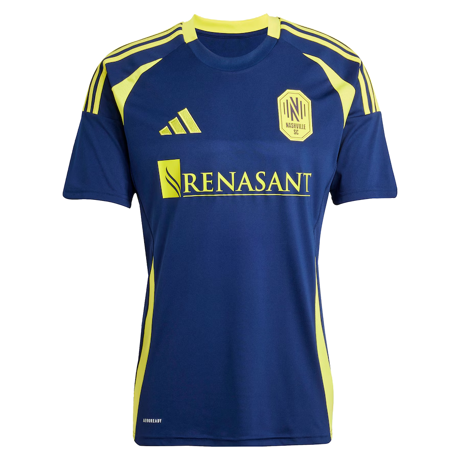 adidas Nashville Josh Bauer Away Jersey 25/26 (Tena Blue)