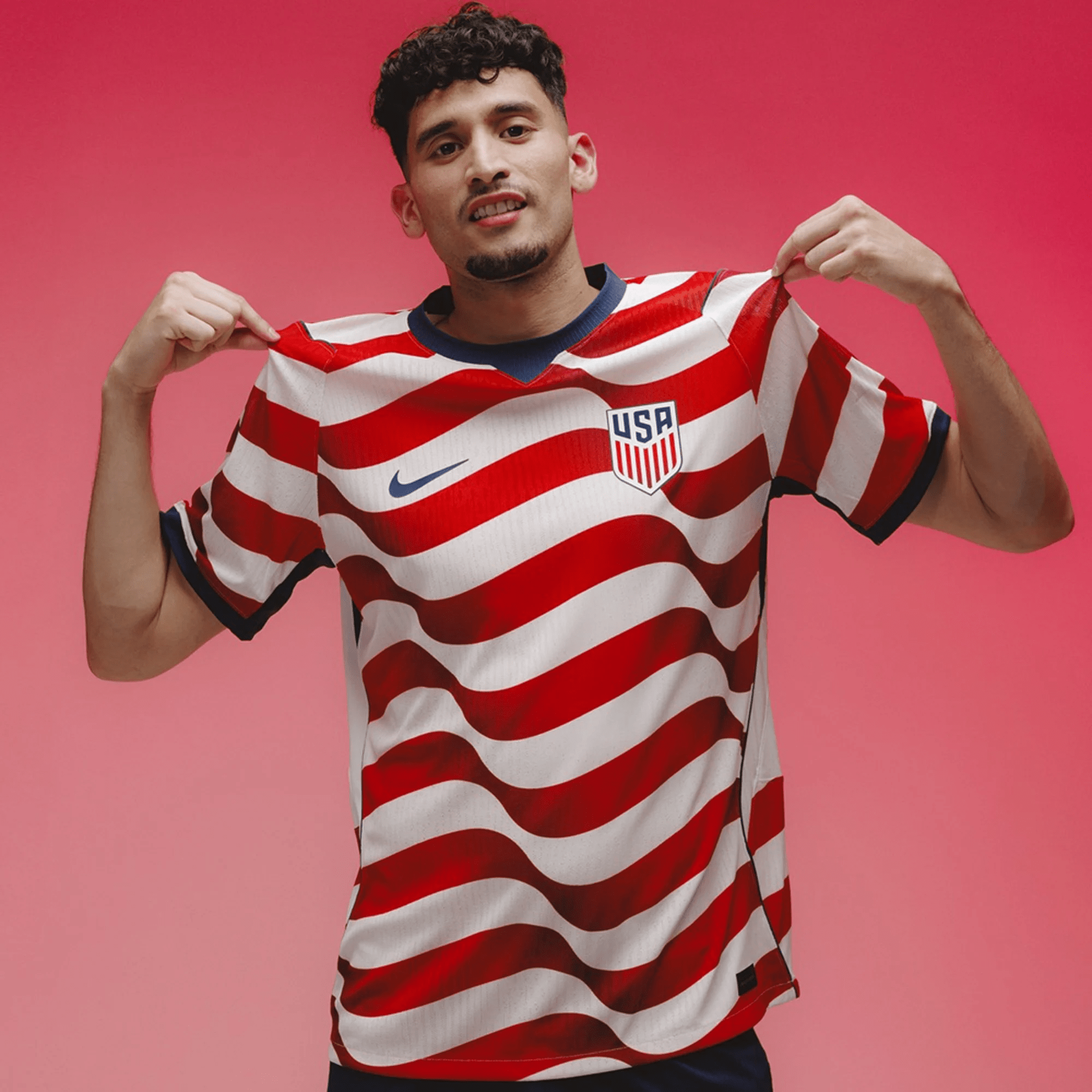 Nike Mens Tessmann United States Match Authentic Home Jersey 2026 (Sail/Midnight Navy)