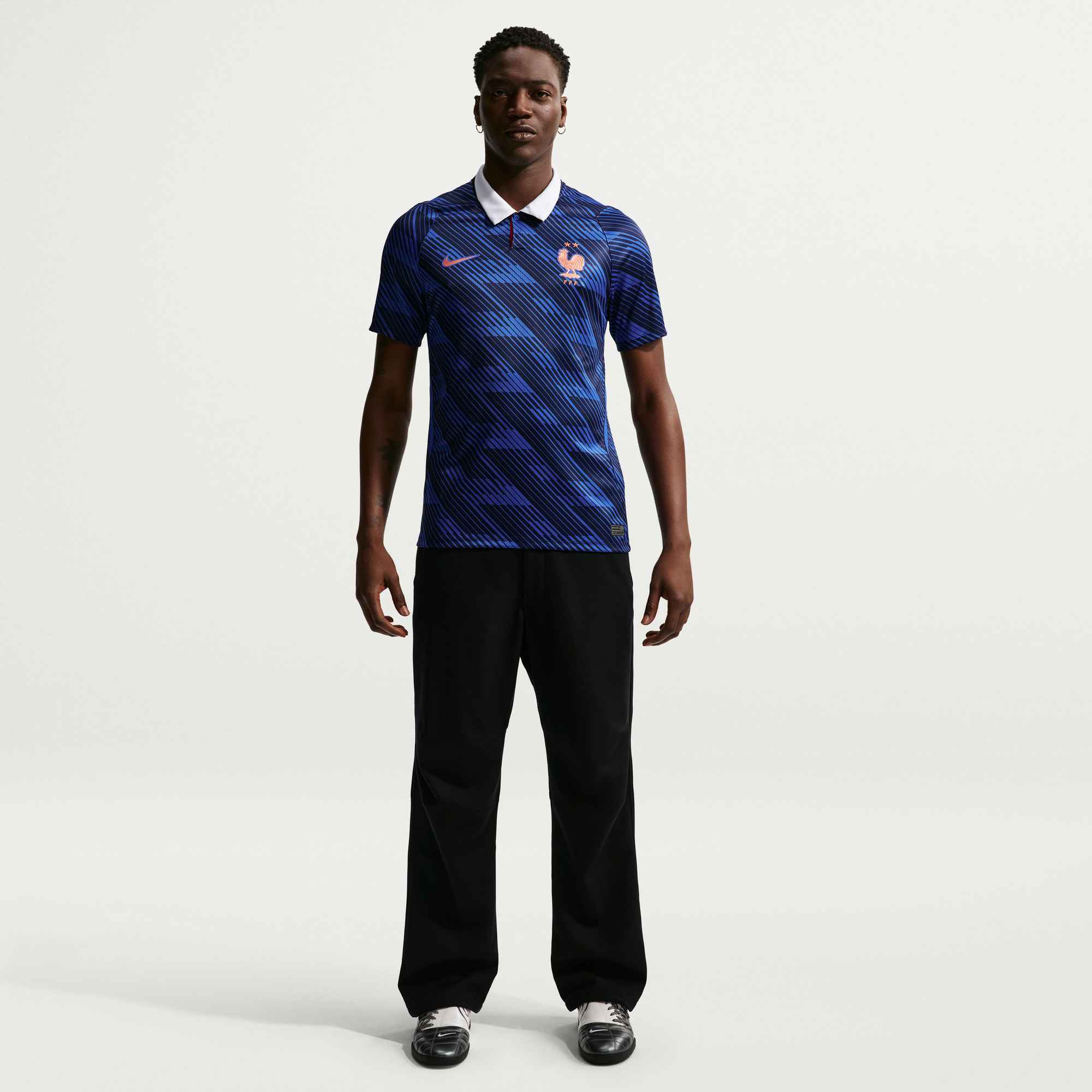 Nike Men's France Marcus Thuram Home Stadium Jersey 2026 (Game Royal/Metallic Copper)