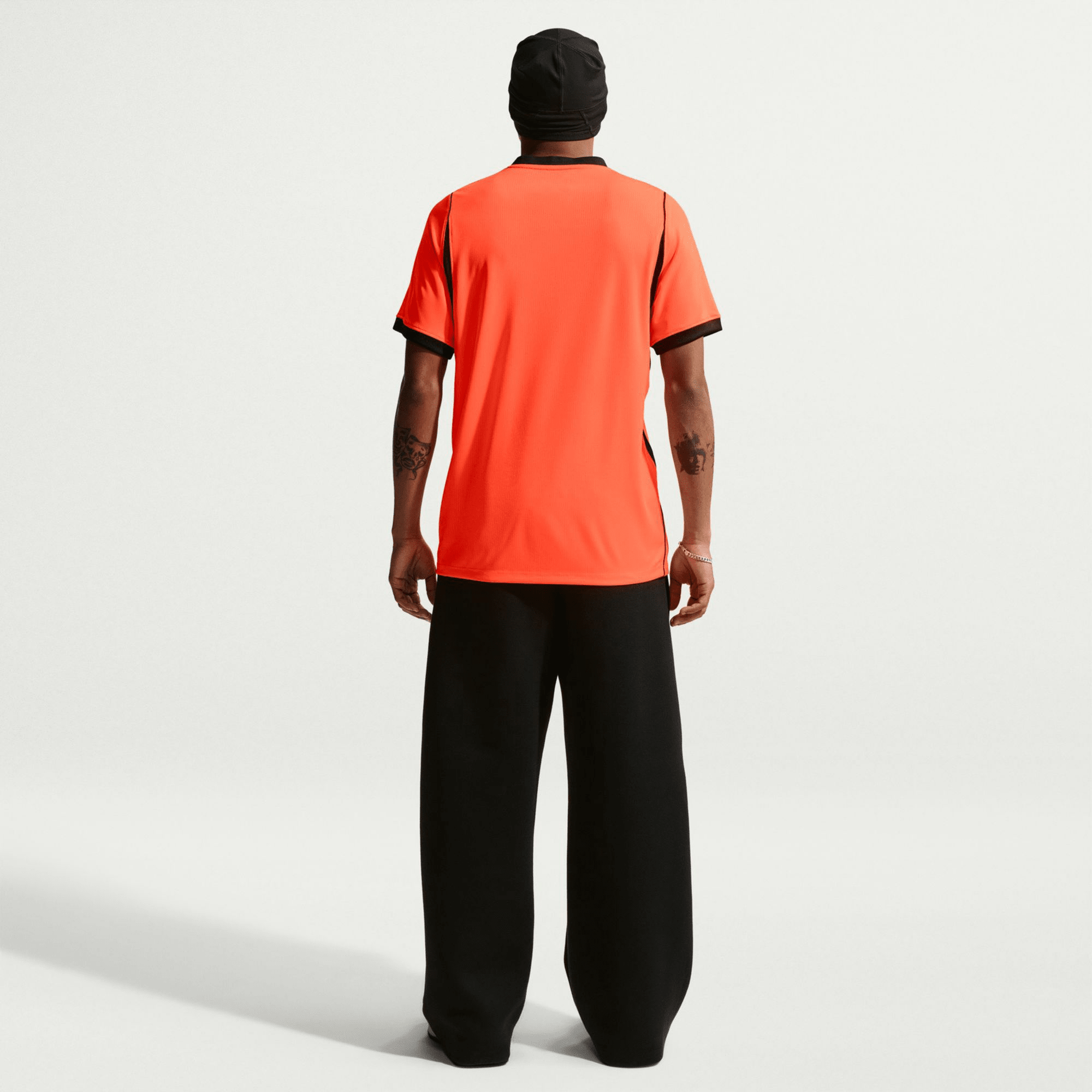 Nike Netherlands Tijjani Reijnders Home Jersey 2026 (Hyper Crimson/Black)