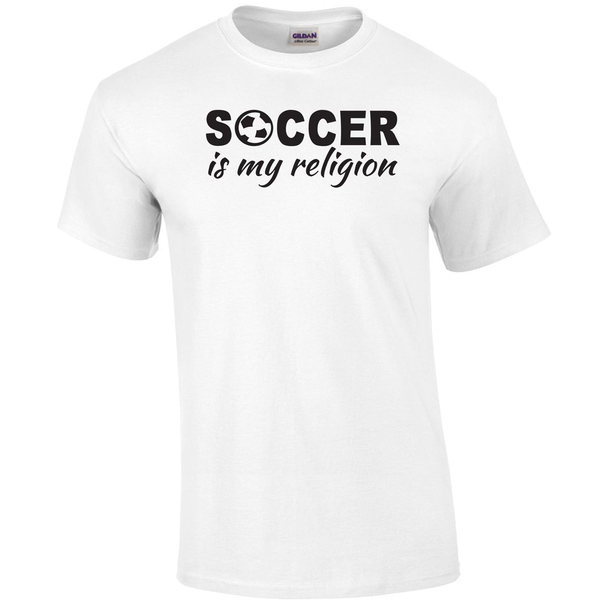 Soccer Is My Religion Printed Tee