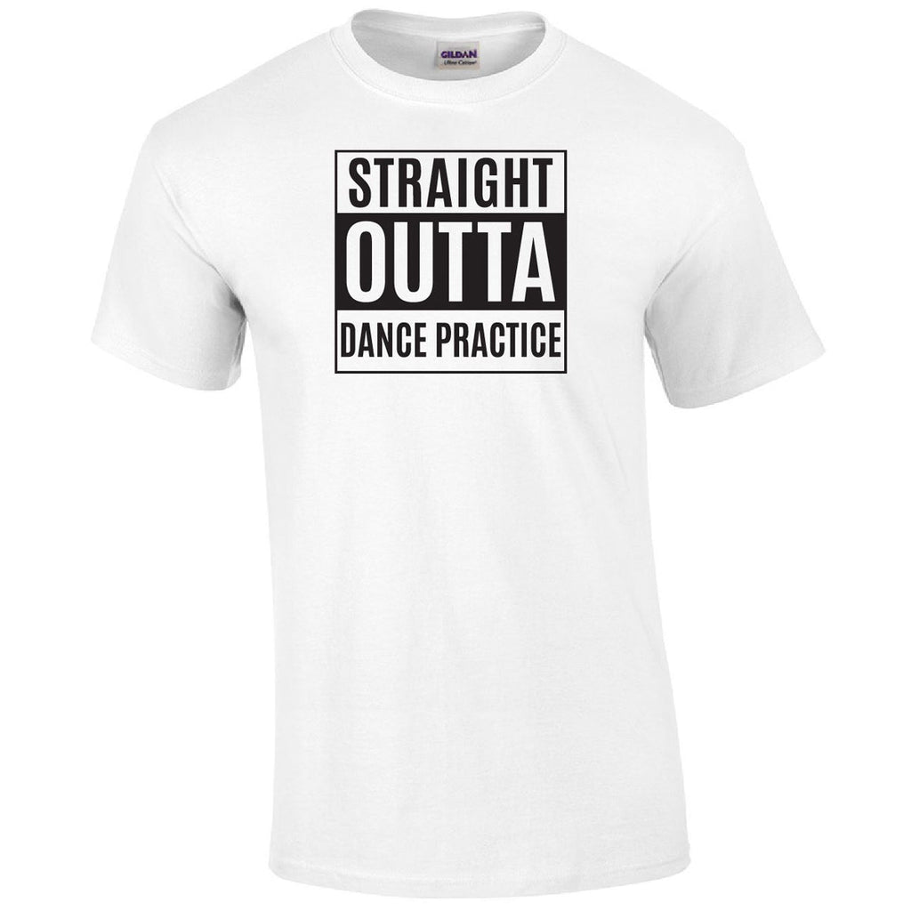Straight Outta Dance Practice Printed Tee