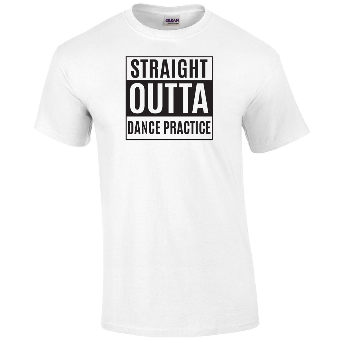 Straight Outta Dance Practice Printed Tee