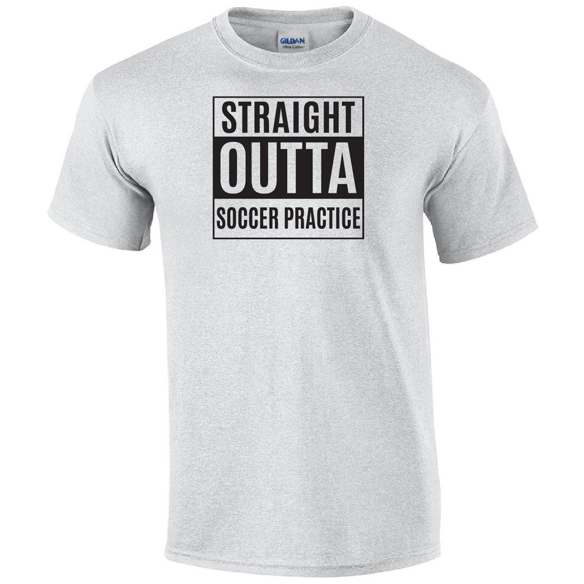 Straight Outta Soccer Practice Printed Tee