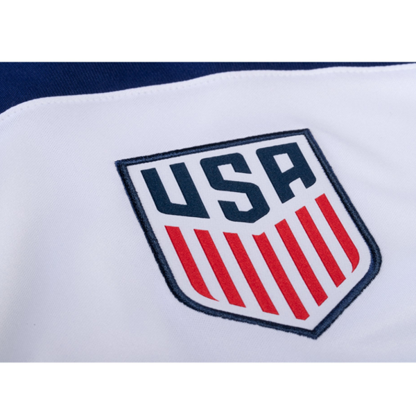 Nike United States Walker Zimmerman Home Long Sleeve Jersey 22/23 (White/Loyal Blue)