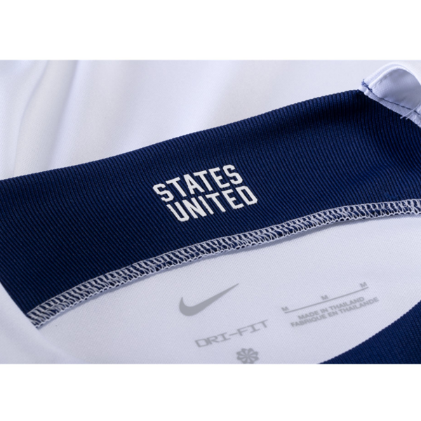 Nike United States George Bello Home Long Sleeve Jersey 22/23 (White/Loyal Blue)